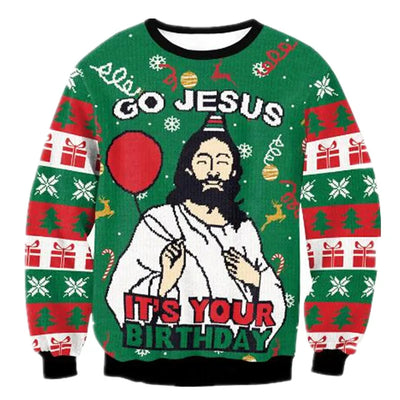 Jersey Navideño Emil ‘Cumpleaños de Jesús’ con Humor