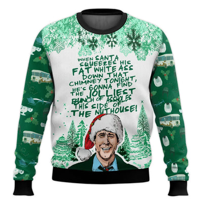 Jersey Navideño Lukas Estampado de Esquí