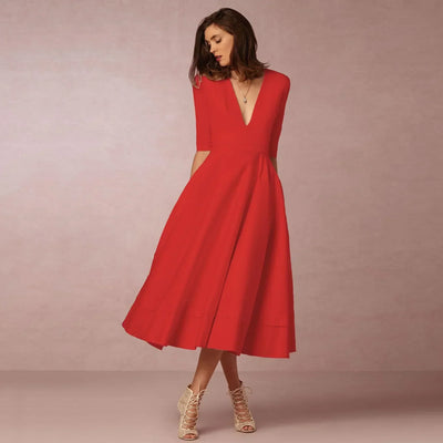 Vestido Midi Bettina Elegante y Fluido