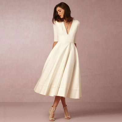 Vestido Midi Bettina Elegante y Fluido