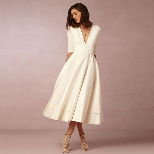 Vestido Midi Bettina Elegante y Fluido