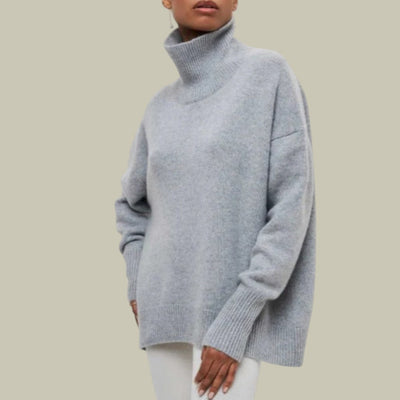 Jersey Stefanie de Cuello Alto Corte Relajado