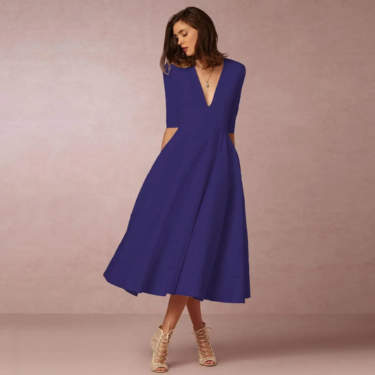Vestido Midi Bettina Elegante y Fluido