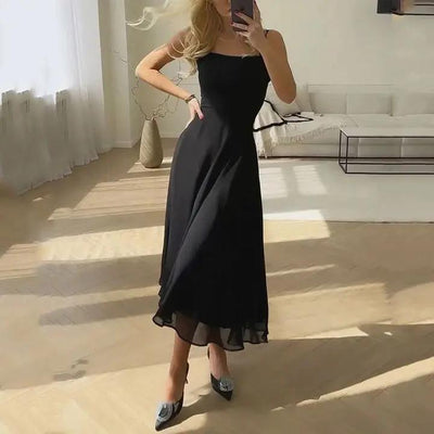 Riley | Vestido Midi sin Mangas