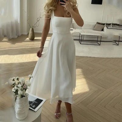 Riley | Vestido Midi sin Mangas