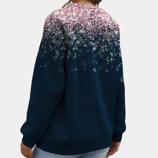 Jersey Navideño Jana con Estrellas Brillantes