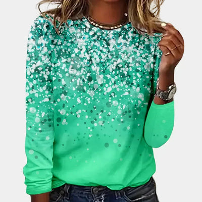 Jersey Navideño Jana con Estrellas Brillantes