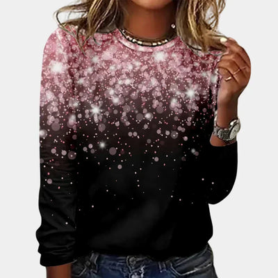 Jersey Navideño Jana con Estrellas Brillantes