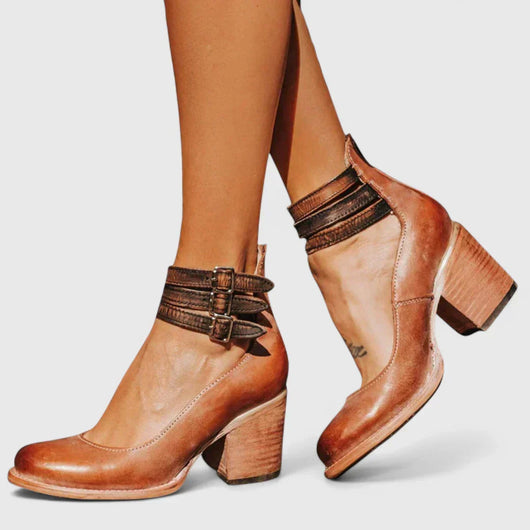 Janelis | Zapatos de Tacón Ancho Elegantes