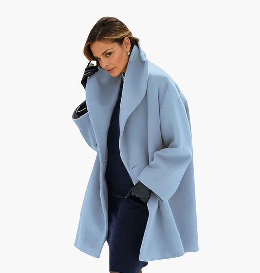 Abrigo de Invierno Julia Oversized de Diseño Moderno