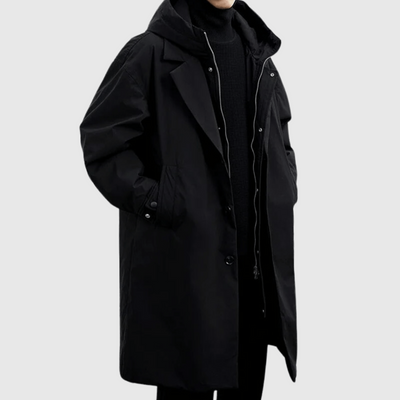 Chaqueta de Lluvia Jakob Impermeable con Capucha