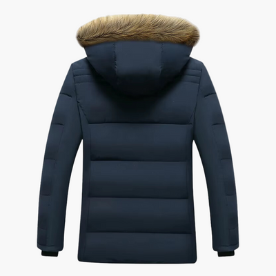 Chaqueta Karl con Capucha y Forro de Pelo Sintético para Invierno