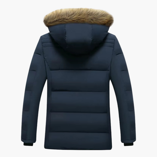Chaqueta Karl con Capucha y Forro de Pelo Sintético para Invierno