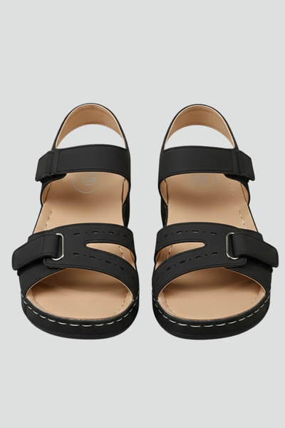 Sandalias de Cuña Angela con Tira de Dedo