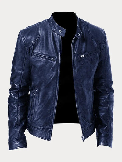 Chaqueta de Cuero Moto Nicole Streetwear
