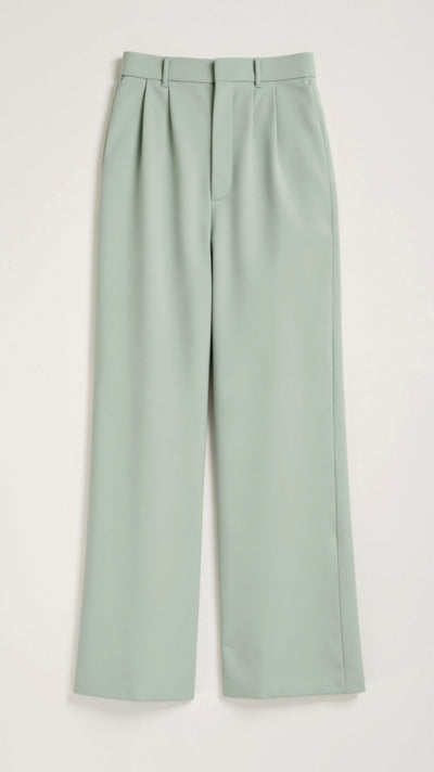 Pantalón Gabriela de Talle Alto y Pierna Ancha