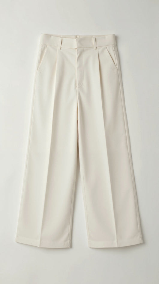 Pantalón Gabriela de Talle Alto y Pierna Ancha