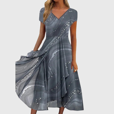 Aubrielle | Vestido Midi Casual Fluido