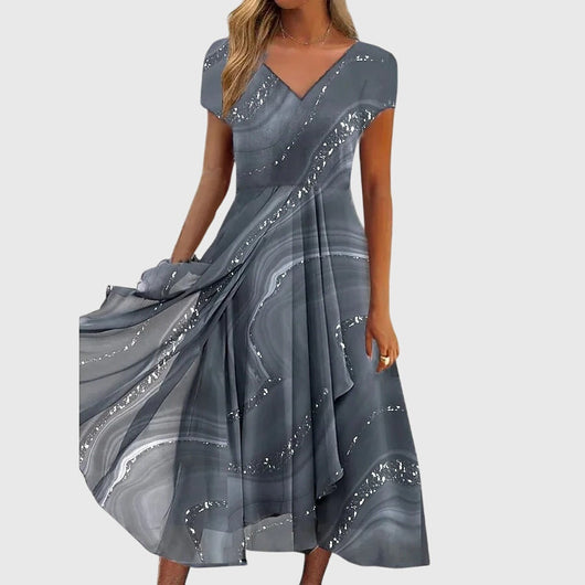 Aubrielle | Vestido Midi Casual Fluido