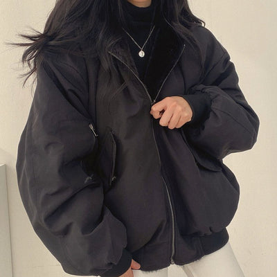 Cazadora Bomber Greta Reversible con Forro