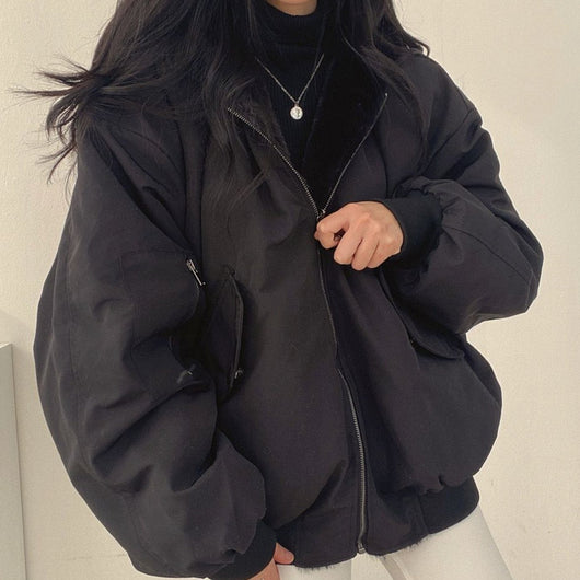Cazadora Bomber Greta Reversible con Forro