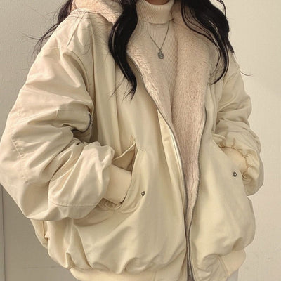 Cazadora Bomber Greta Reversible con Forro