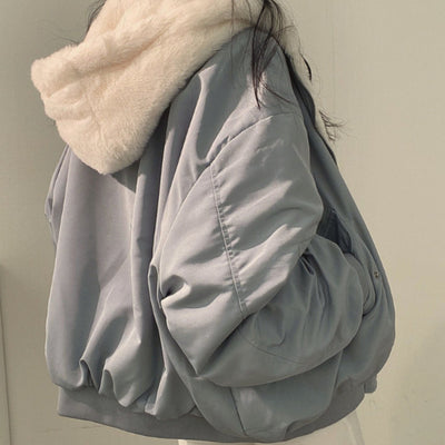 Cazadora Bomber Greta Reversible con Forro