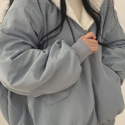 Cazadora Bomber Greta Reversible con Forro