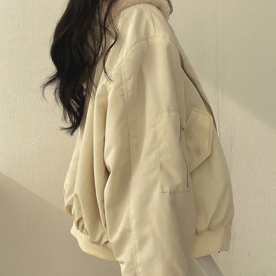 Cazadora Bomber Greta Reversible con Forro