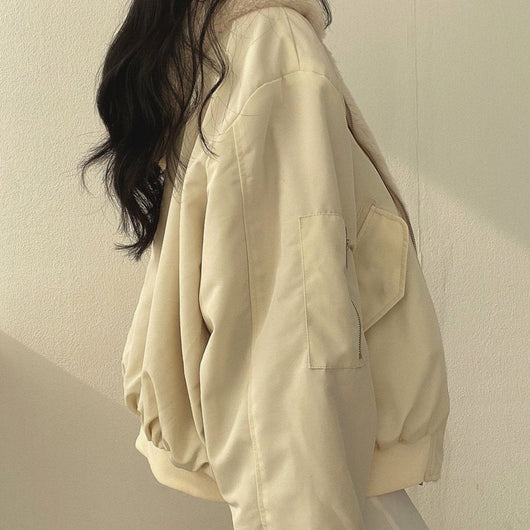 Cazadora Bomber Greta Reversible con Forro