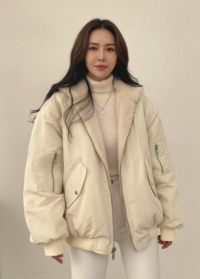 Cazadora Bomber Greta Reversible con Forro