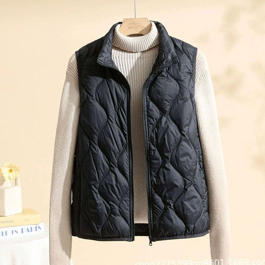 Chaleco Acolchado Annika con Cuello Alto