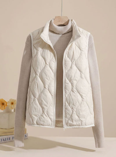 Chaleco Acolchado Annika con Cuello Alto