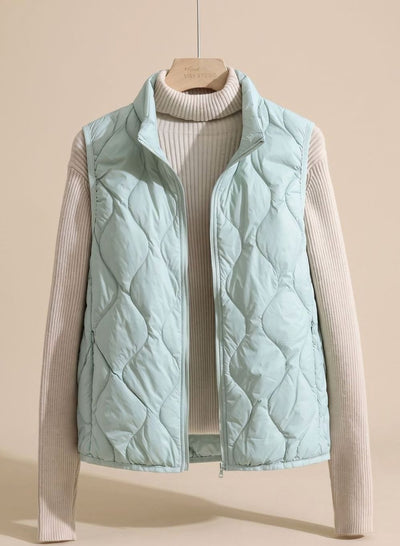 Chaleco Acolchado Annika con Cuello Alto
