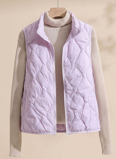 Chaleco Acolchado Annika con Cuello Alto