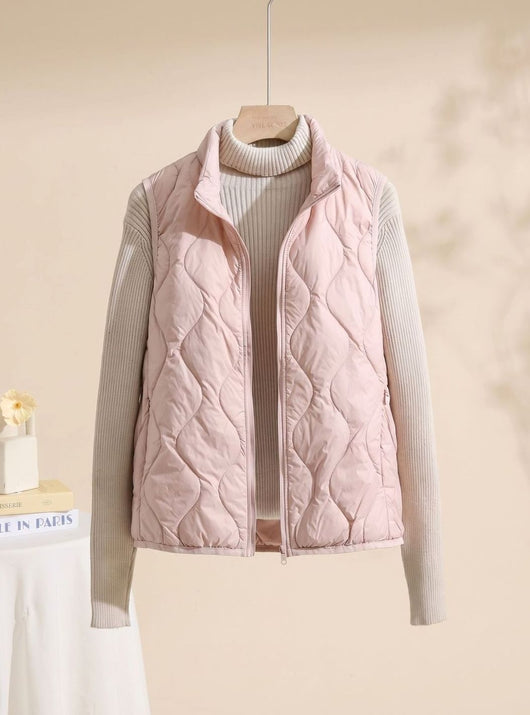 Chaleco Acolchado Annika con Cuello Alto