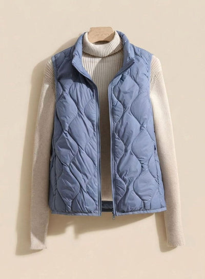 Chaleco Acolchado Annika con Cuello Alto