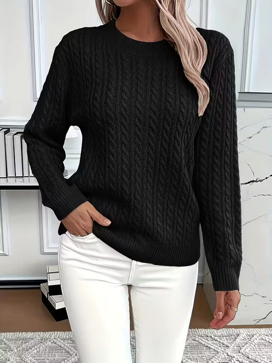 Jersey de Punto Trenzado Doris
