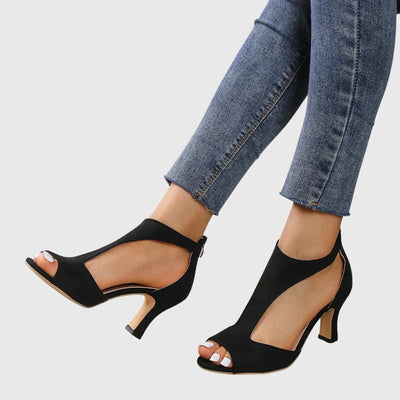 Delfina | Zapatos de Tacón Ancho