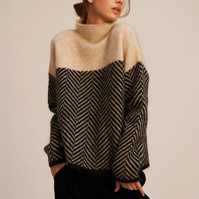 Jersey Michaela de Cuello Alto Oversize