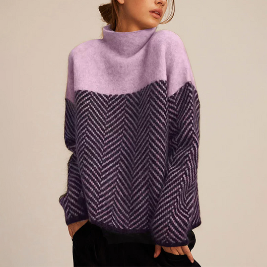 Jersey Michaela de Cuello Alto Oversize