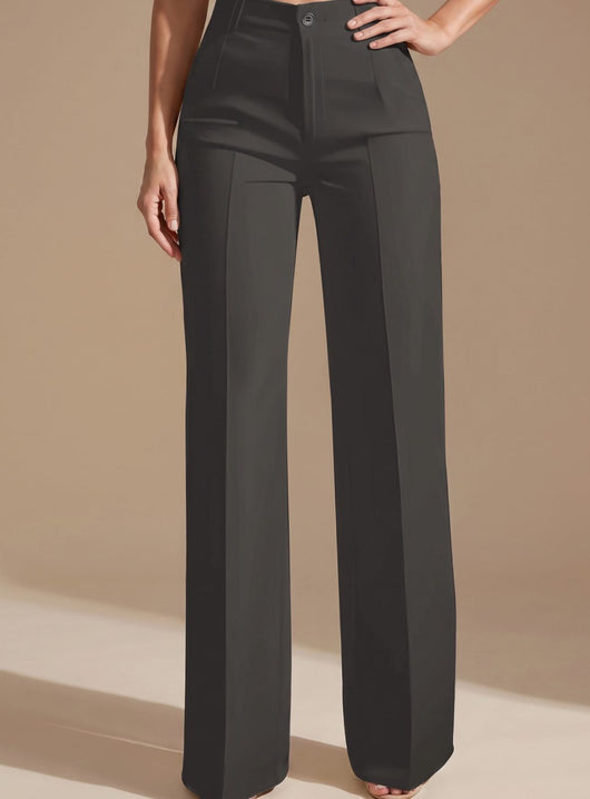 Pantalón Greta de Talle Alto y Pierna Recta