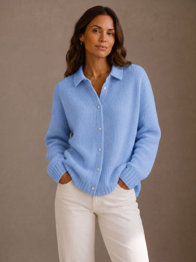 Chaqueta Oversize Elfriede con Cuello Clásico