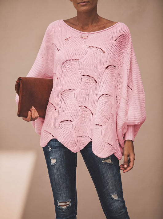 Jersey Oversize Frieda de Punto Calado