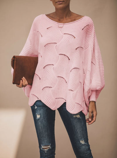 Jersey Oversize Frieda de Punto Calado
