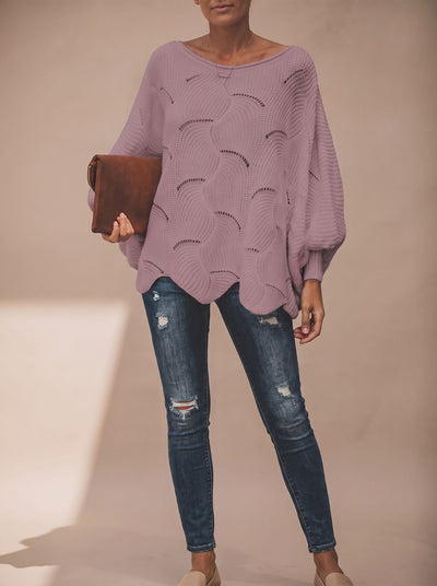 Jersey Oversize Frieda de Punto Calado