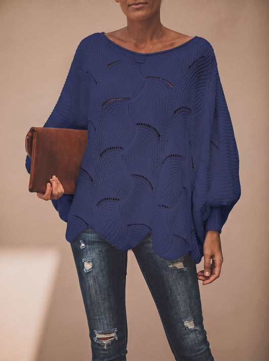 Jersey Oversize Frieda de Punto Calado