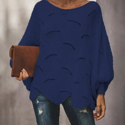Jersey Oversize Frieda de Punto Calado