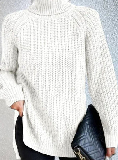 Jersey Clara Oversize de Cuello Alto