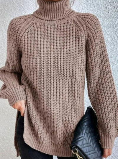 Jersey Clara Oversize de Cuello Alto